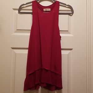 Burgandy dressy tunic-tank!